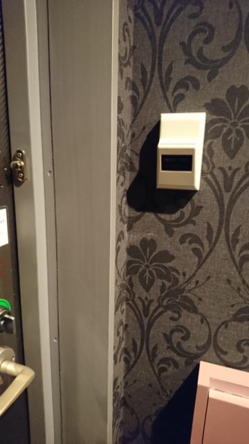 HOTEL THE SCENE(ザ・シーン)(横浜市港北区/ラブホテル)の写真『502号室入ってすぐ左の壁にある先ほどのカードの差し込み口』by なめろう