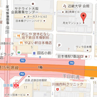 風俗店の地図
