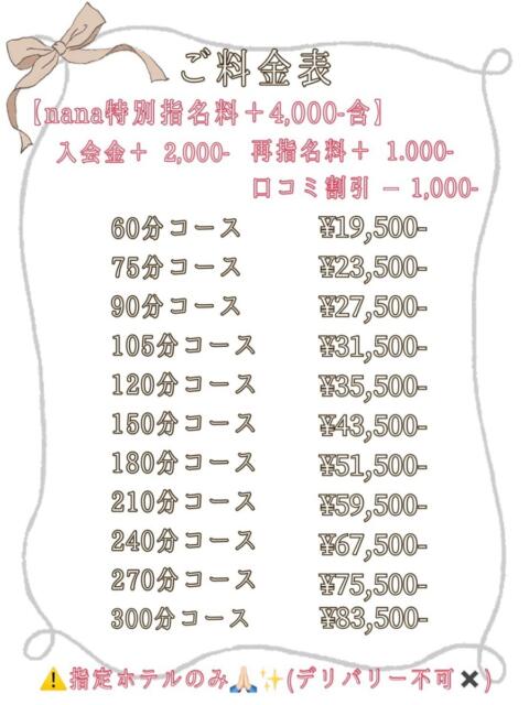 nana 五反田 パイズリ挟射専門店もえりん(デリヘル)