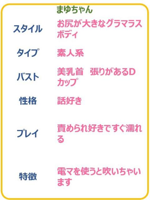 まゆ☆Mな美少女は電マで大洪水 PREMIUM～プレミアム～（デリヘル）