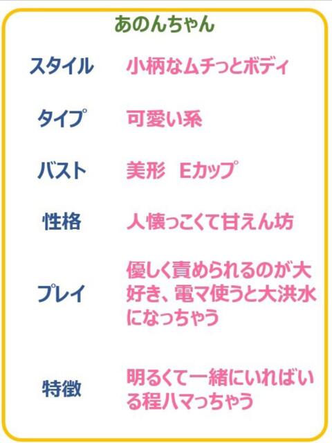 あのん☆小柄な娘は玩具で大洪水 PREMIUM～プレミアム～（デリヘル）