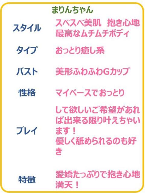 まりん☆とろける抱き心地依存症 PREMIUM~プレミアム~(デリヘル)