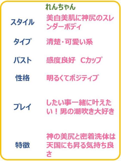 れん☆神尻密着で天国行き確定☆ PREMIUM~プレミアム~(デリヘル)