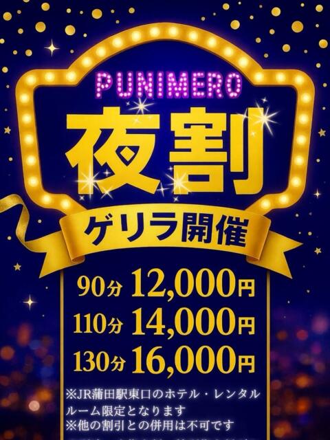 ぷにめろ【夜割】 ぽっちゃり巨乳素人専門店ぷにめろ蒲田店（ぽっちゃり系デリヘル）