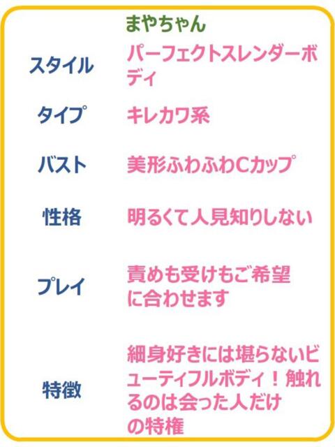 まや☆舐められ体質の細身美人☆ PREMIUM~プレミアム~(デリヘル)