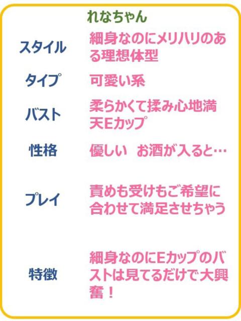 れな☆細身で巨乳なお掃除好き娘 PREMIUM～プレミアム～（デリヘル）