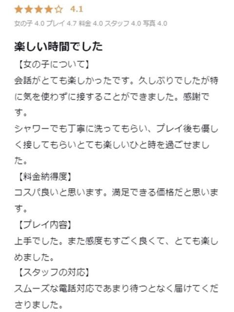 ゆあ プロフィール 大阪店（デリヘル）