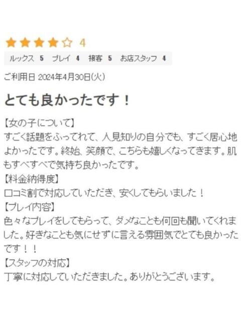 うさ プロフィール 大阪店（デリヘル）