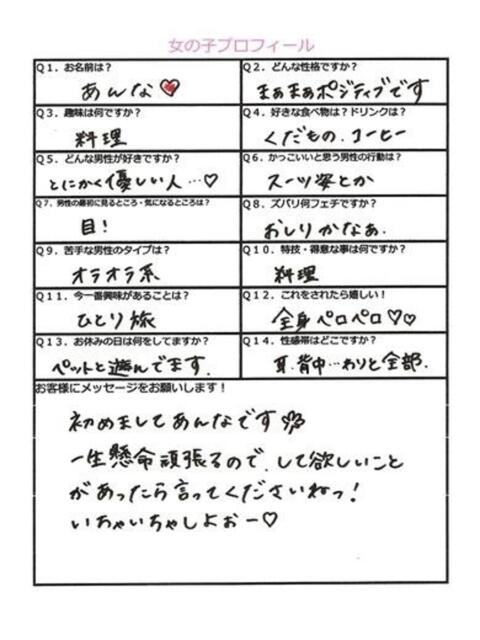 アンナ★リピーター続出の濃厚接客 PLAY（ソープランド）