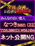 なつき 全裸の女神orいたずら痴漢電車（上野/ホテヘル）