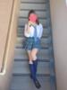 新入生 あいり 青チェと赤チェ（/）