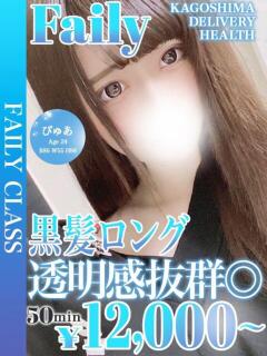 ぴゅあ【黒髪ロング×透明感】 フェアリー【鹿児島店】（天文館/デリヘル）