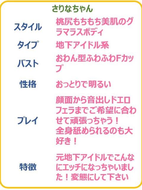 さりな☆変態過ぎる地下ドル☆ PREMIUM～プレミアム～（デリヘル）