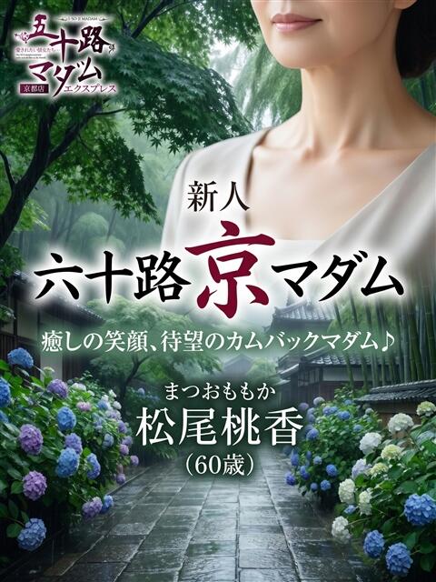 松尾桃香 五十路マダム エクスプレス京都店（熟女デリヘル）