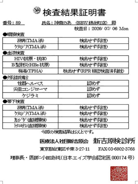 神南 BBW錦糸町店(ぽっちゃりデリヘル)