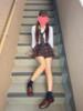 みと 青チェと赤チェ（/）