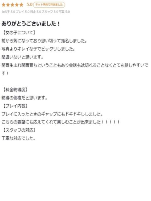 ここな プロフィール 大阪店（デリヘル）