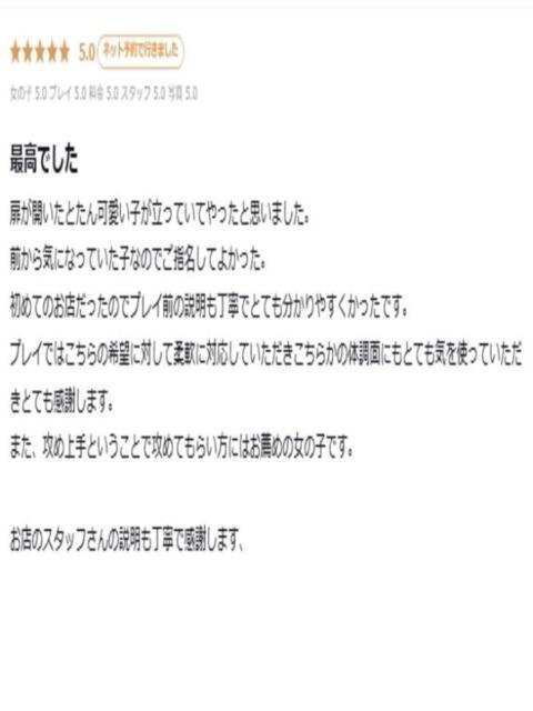 なの プロフィール 大阪店(デリヘル)