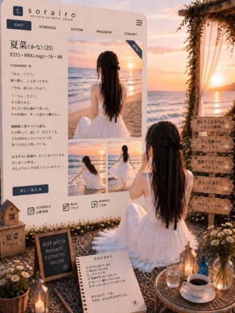 夏菜（かな） そらいろ（風俗エステ）