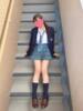 新入生 みく 青チェと赤チェ（/）