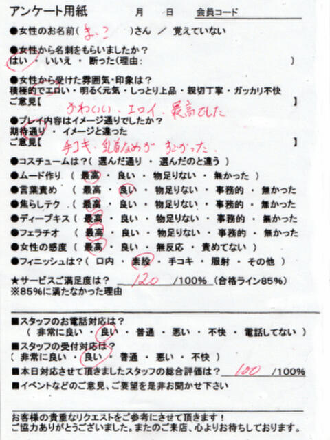 まいこ 横浜秘密倶楽部（逆夜這い専門ヘルス）