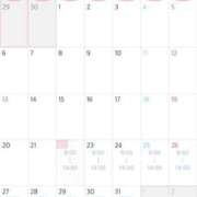 さくら 🌸１０月後半の予定 ルージュ