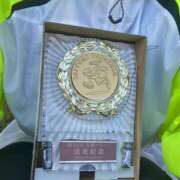 いぶき 完走記念盾。 BAD COMPANY 札幌