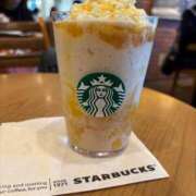 さき 新作フラペチーノ🥭✨️ 新宿・新大久保おかあさん