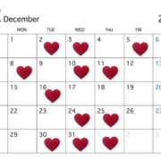 Mirei 12月のシフトです♥️ THE PREMIUM （プレミアム）