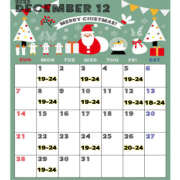 ちさき ♡12月🎄予定♡ バイオレンス