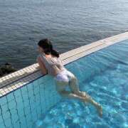 めな プール行ってきた🏝️♡ ハピネス東京