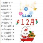 さよ 🌟🩷12月のスケジュール🩷🌟 フォーシーズン