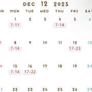 こに 12がつ〜🎅☁️ クラブハート