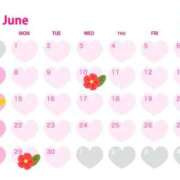 ゆり ６月の予定 Noble