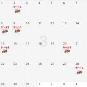 有栖(ありす) 来月の出勤予定です❤️ Chaleur (シャルール)