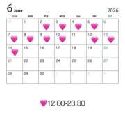 こよい 🌷6月前半シフト🌷 クラブハート