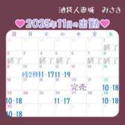 ヒメ日記 2025/11/09 12:33 投稿 みさき 池袋人妻城