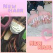 桃乃木 はのん New   hair   ＆    New   Nail     💕 Canx2(ホテデリ)