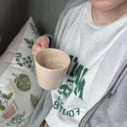 卯月 らいは 朝のコーヒー気分🎶 ノーパンパンスト スケベなOL梅田・兎我野店