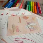 雫(しずく)どれみ 皆様へお手紙書きました💌 セグレターリオ