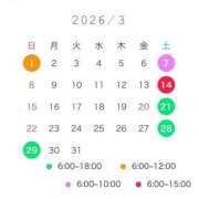 いとは 3月の出勤予定🦁💖 お姉京都