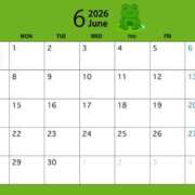 あおい 5月のお礼・6月のスケジュール🗓️ タレントCLUB