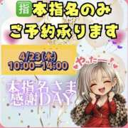 れい 4/23は本指名様感謝DAY⭐️ One More奥様　厚木店