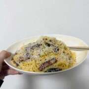 ♪りな♪ 仕事終わりのご飯☺️ 水色りぼん