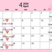 伊吹(いぶき) 4月の予定🌸 club Ego