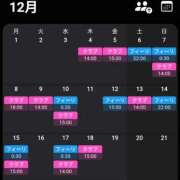 れいか【FG系列】 ?12月予定表? クラブFG（FG系列）