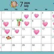 ひびき 7月の出勤予定 Evolution 2nd