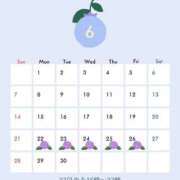 ちよ 🌧6月の予定🌧 フォーシーズン