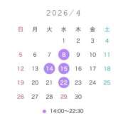 うい お礼＆4月のスケジュール ナイスレディ