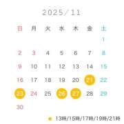 ねる☆ 11月のスケジュール🗓️ 粋美　suibi